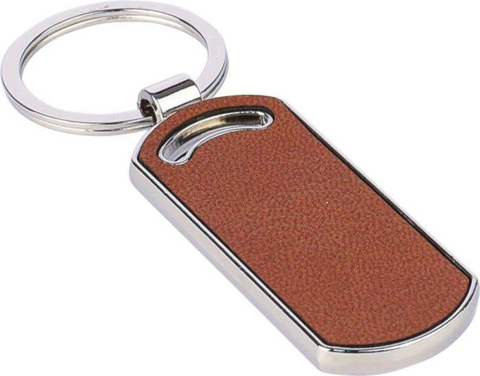 Porte-clés en cuir recyclé Jill