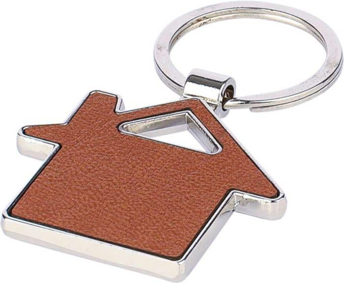 Porte-clés en cuir recyclé Jim