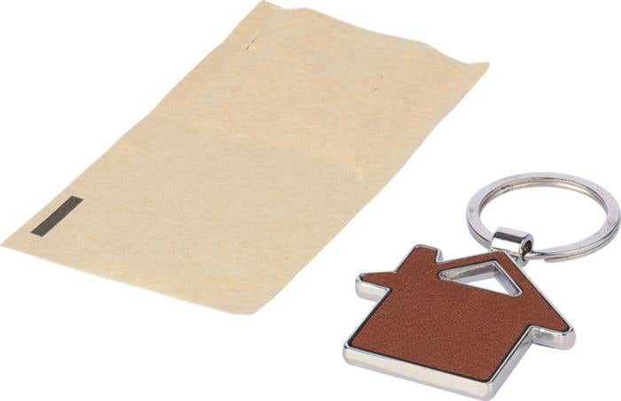 Porte-clés en cuir recyclé Jim