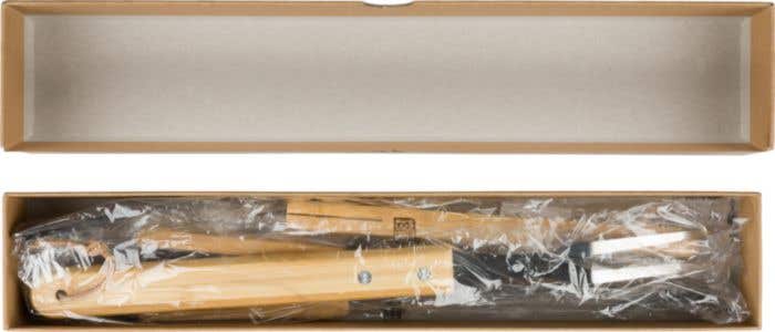 BBQ set Kaitlyn | 3-delig | RVS | Houten handvatten