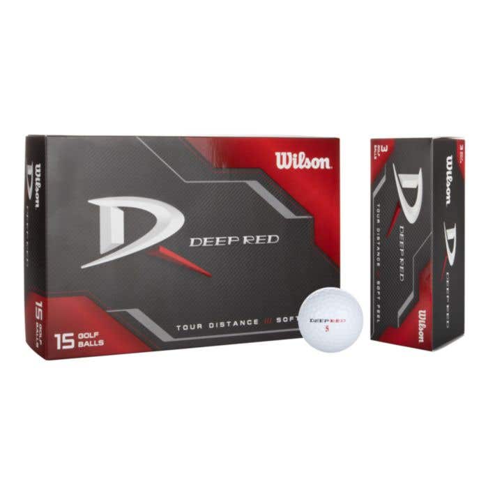 Wilson Balle de Golf Deep Red
