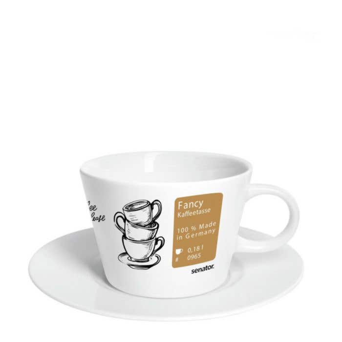 Senator Café Tasse et Soucoupe Fancy [200 ml]