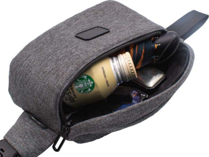 BrandCharger Sac banane hydrofuge rPET Crosspack