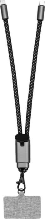 BrandCharger Lanière chargeur de téléphone rPET Lany Wristband Charge