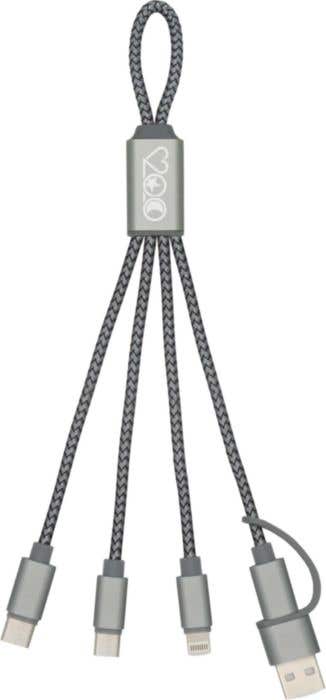BrandCharger câble de charge Trident 2 | 3-en-1