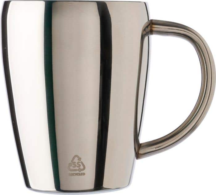 Mokkenset Coffee Break | 200 ml | Gerecycleerd RVS | Dubbelwandig | 2-delig