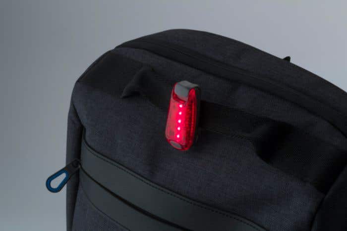 Veiligheidslampje met velcro