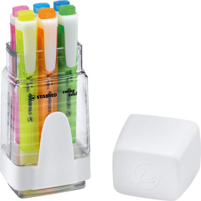 Stabilo Surligneurs Swing Cool Box [6 pièces]
