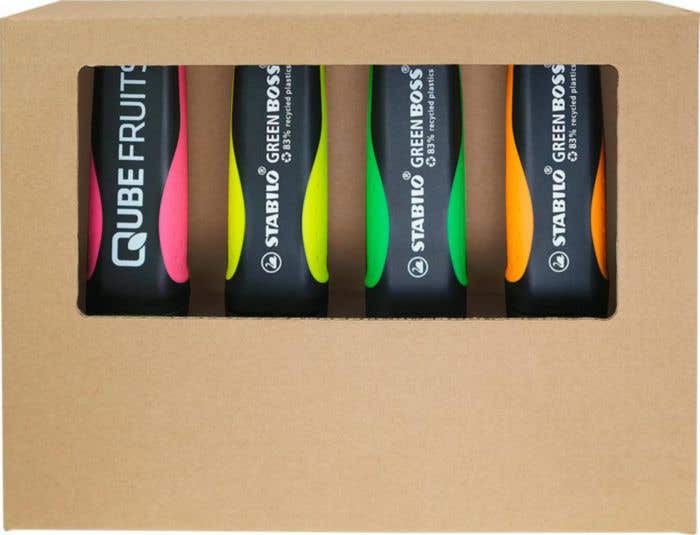 Stabilo Surligneurs Green Boss [4 pièces]