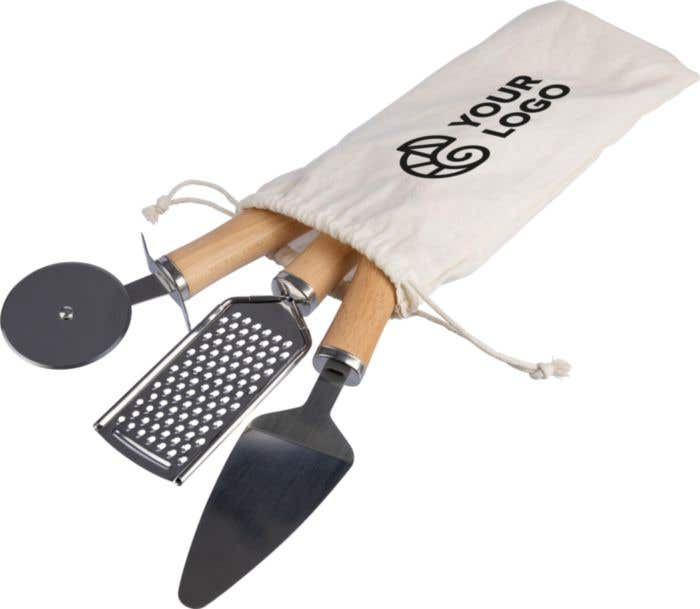 Houten Keukengereedschapset Sylvan [3-delig]