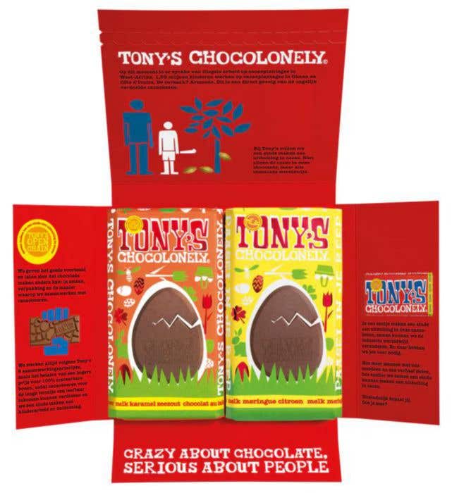 Tony's Chocolonely Coffret Cadeau Vroleik Pasen