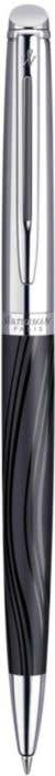 Waterman Stylo à Bille Hémisphère Deluxe Silky Black CT