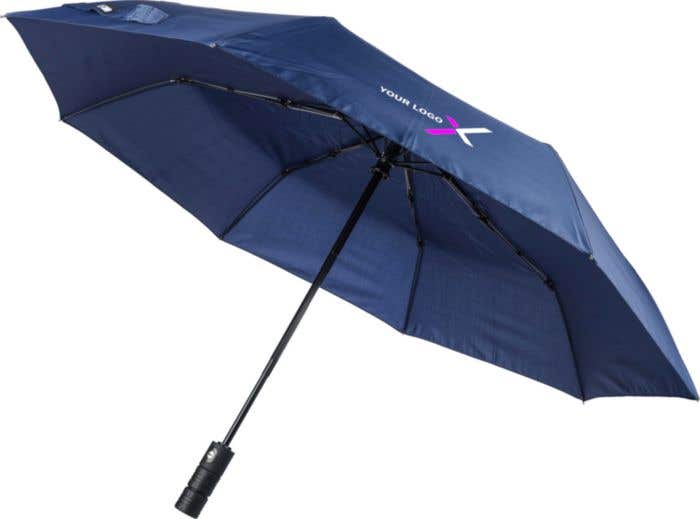 Parapluie rPET Kameron repliable [21 pouces]