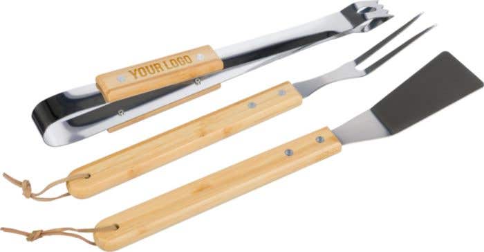 Ensemble BBQ en inox [3 pièces]