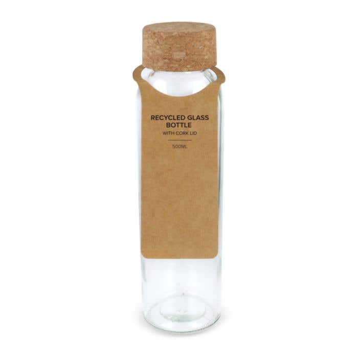 Bouteille en verre recyclé Corko 500 ml