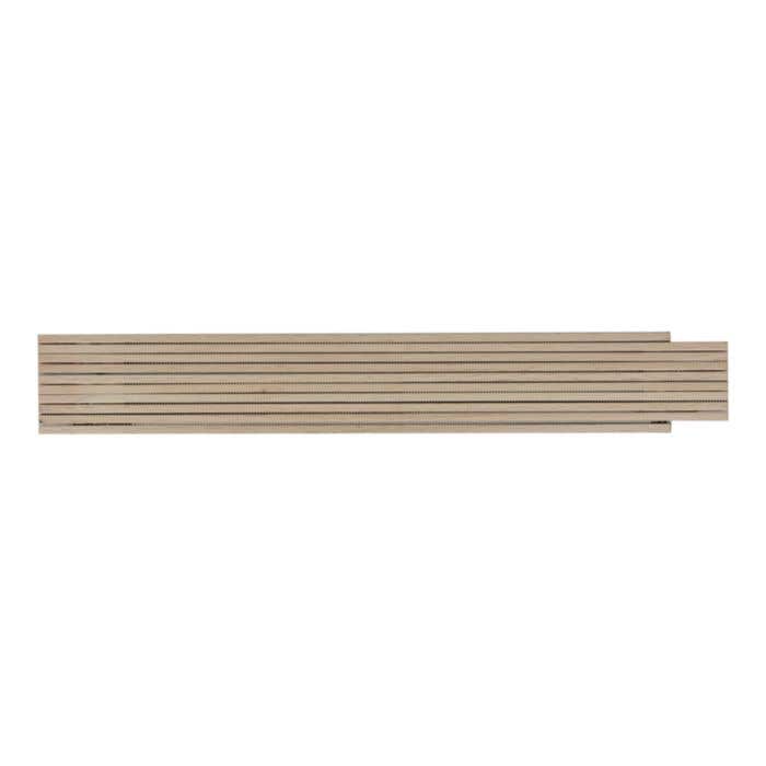 Mètre Pliant en Bois Naturel [2 m]