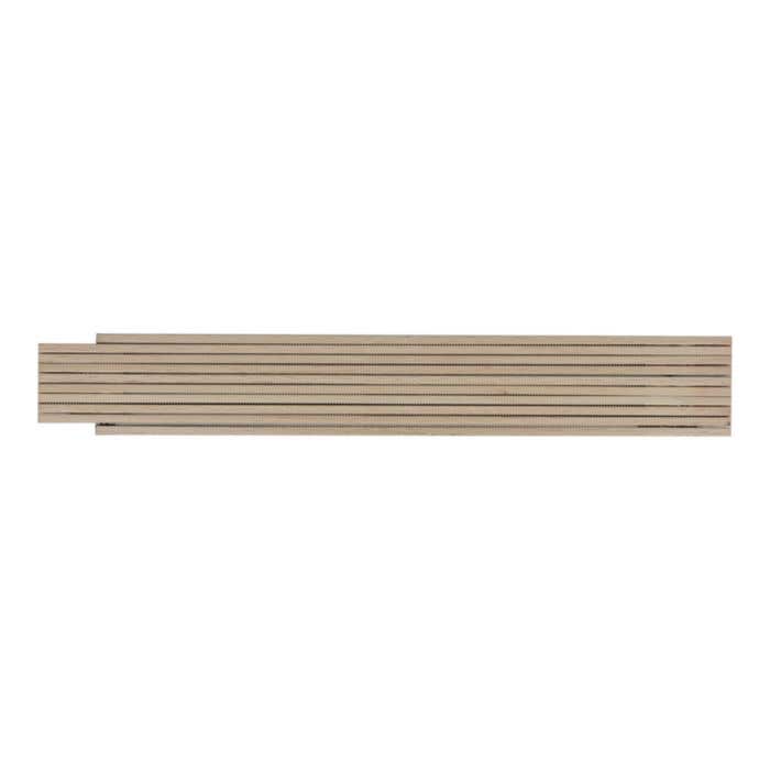 Mètre Pliant en Bois Naturel [2 m]