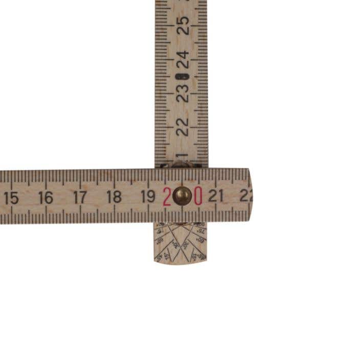 Mètre Pliant en Bois Naturel [2 m]