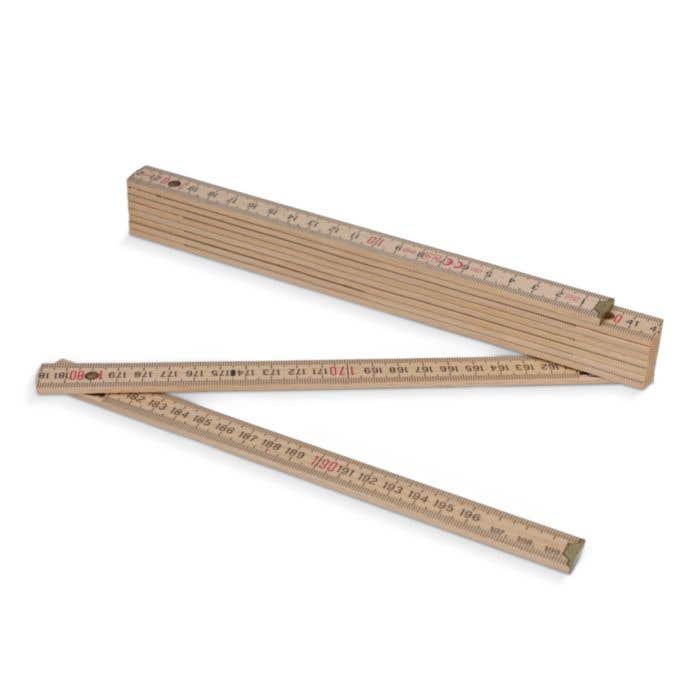 Mètre Pliant en Bois Naturel [2 m]