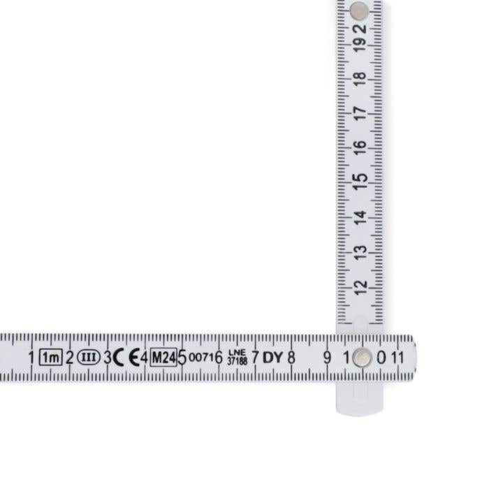 Duimstok 1 meter opvouwbaar