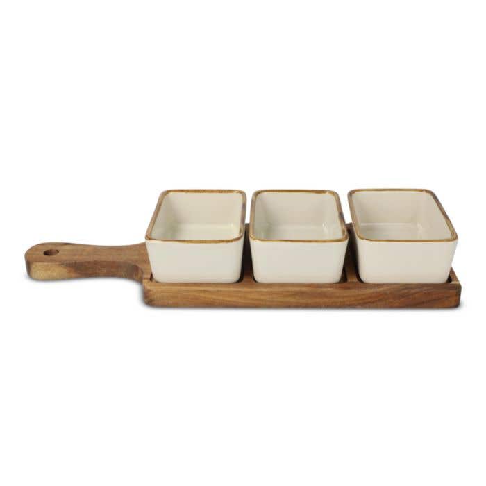 Plateau de service Ceramic Trio InSideOut