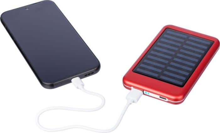 Chargeur solaire en aluminium Tycho