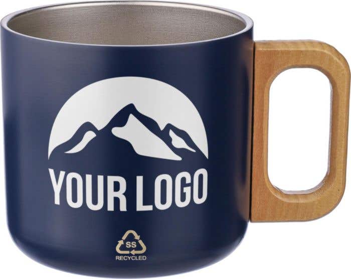 Mug en inox recyclé Dwight [400 ml]