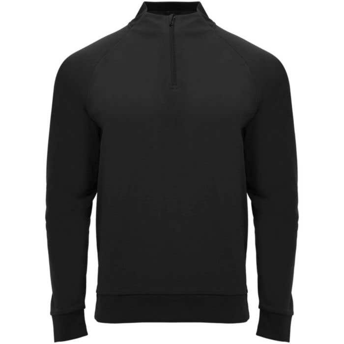 Sweatshirt Epiro à manches longues et fermeture demi-zip (mixte)