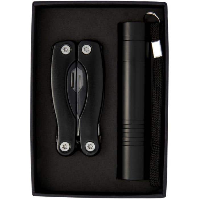Multitool En LED Zaklamp Set Scout