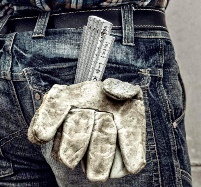 Stabila Double-Mètre Pliant White Pro 1100 series