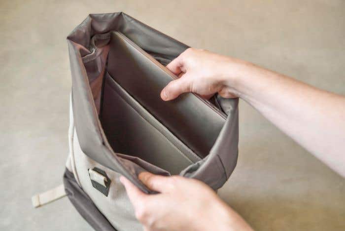 Sac à dos roll-top en RPET Marlene