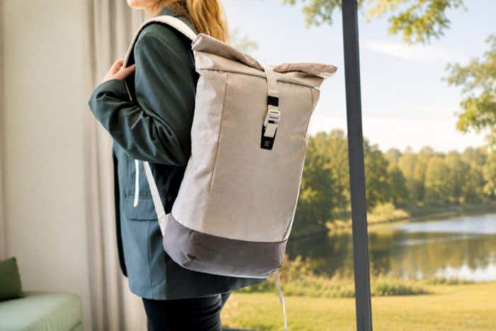 Sac à dos roll-top en RPET Marlene