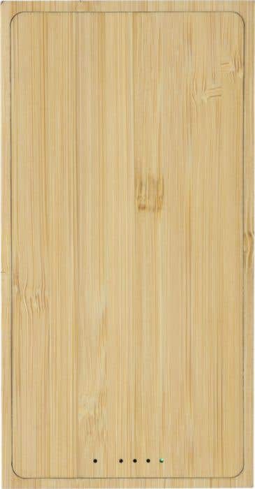 Power bank solaire en bambou Elz