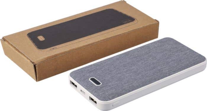 Power bank en ABS recyclé Tovi