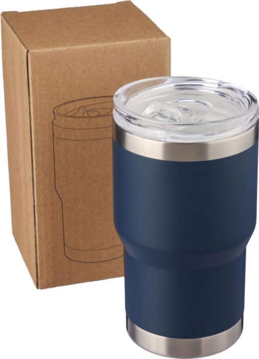 Mug nomade double paroi en acier inoxydable recyclé de 350 ml Ayen