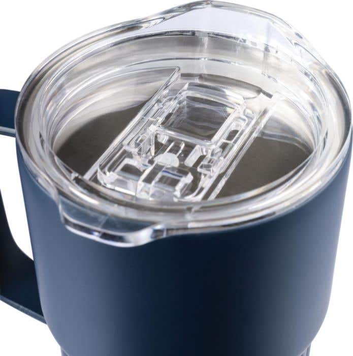 Mug nomade double paroi en acier inoxydable recyclé de 450 ml Calo