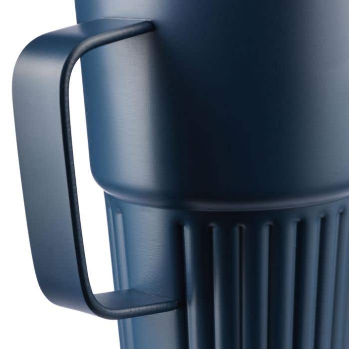 Mug nomade double paroi en acier inoxydable recyclé de 450 ml Calo