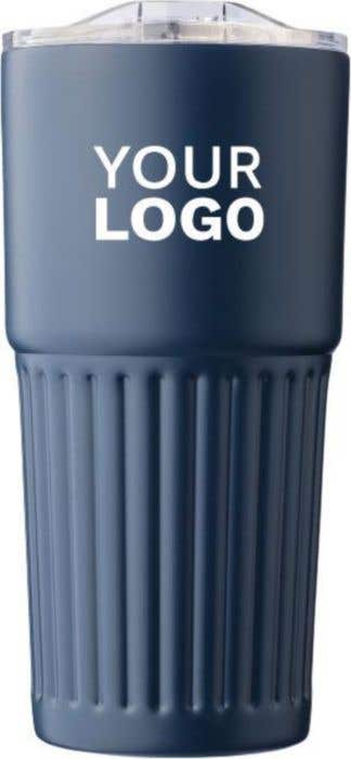 Mug double paroi en acier inoxydable recyclé de 500 ml Kael