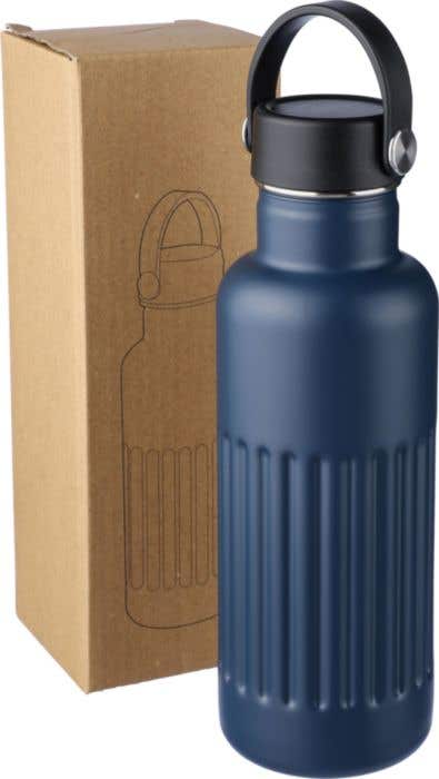 Gourde double paroi de 500 ml en acier inoxydable recyclé Lior