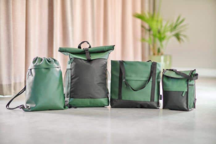 Sac shopping en polyester rPET 600D Lumi