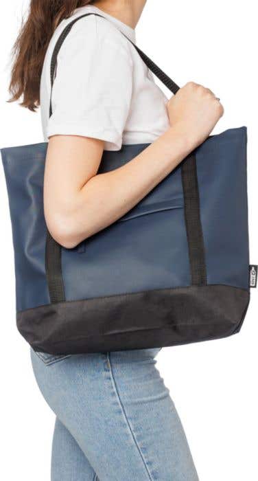 Sac shopping en polyester rPET 600D Lumi