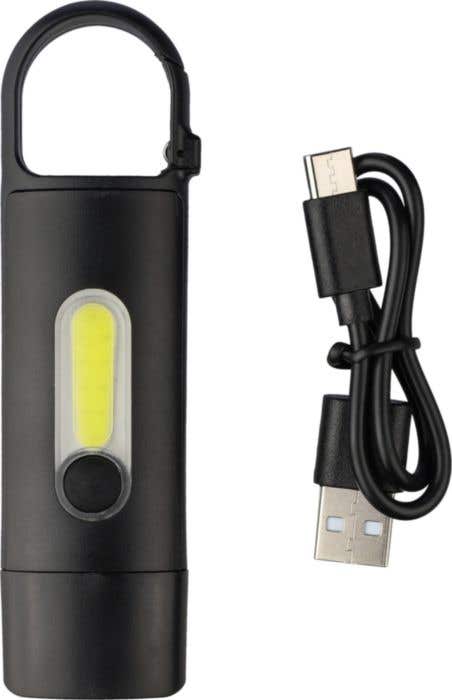 Mini lampe de poche en ABS recyclé Zai