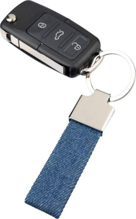 Porte-clés en denim Enzi