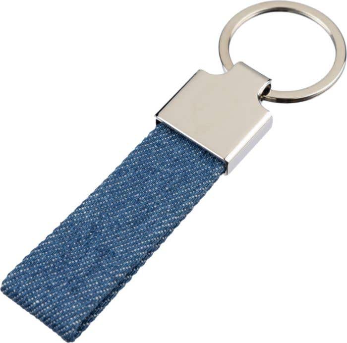 Porte-clés en denim Enzi