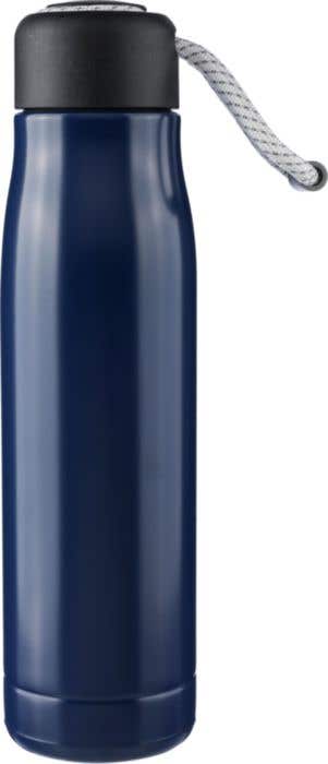 Gourde double paroi de 500 ml en acier inoxydable recyclé Solene