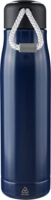 Gourde double paroi de 500 ml en acier inoxydable recyclé Solene