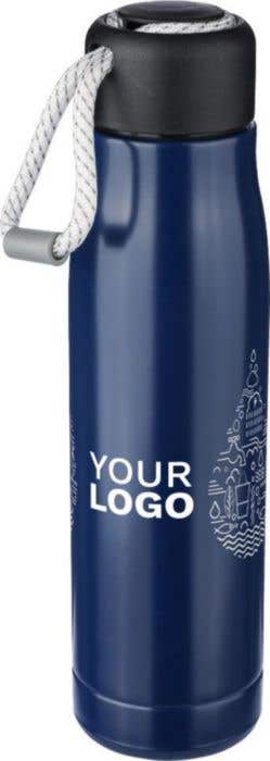 Gourde double paroi de 500 ml en acier inoxydable recyclé Solene