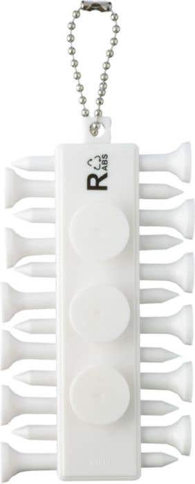 Ensemble de tees de golf en ABS recyclé Aveline