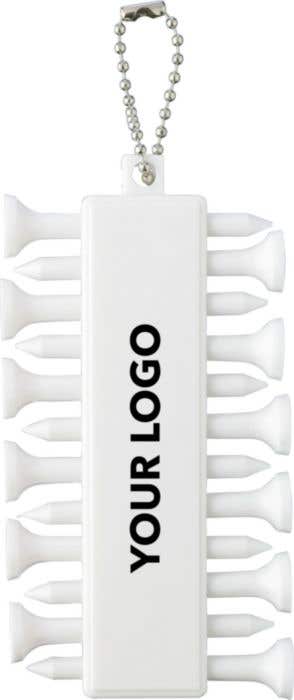 Ensemble de tees de golf en ABS recyclé Aveline