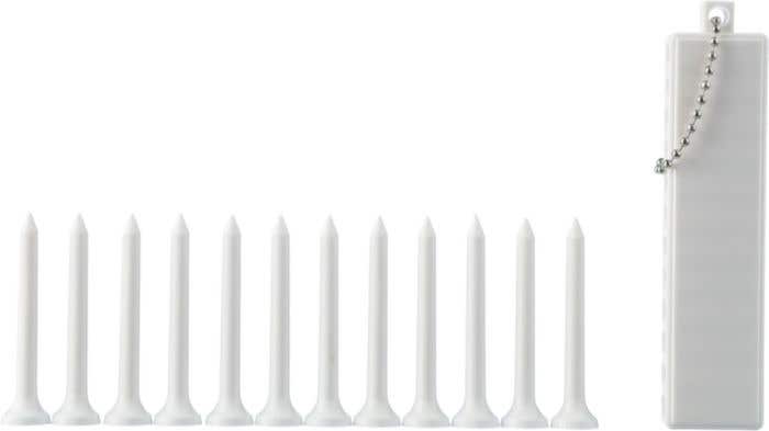 Ensemble de tees de golf en ABS recyclé Aveline